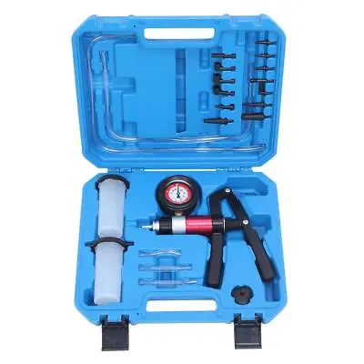 $30.33 • Buy High Quality 21Pcs Hand Held Vacuum Pressure Pump Tester Brake Fluid Bleeder Kit