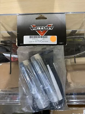 Polaris Victory Motorcycle Victory Cruiser Chrome Billet Grips OEM 2879649-156 • $99.99