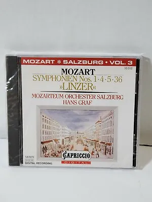 Mozart:Symphonies Vol. 3 Nos. 1 4 5 36 Mozarteum Orchester Salzburg - NEW SEALED • $2.99