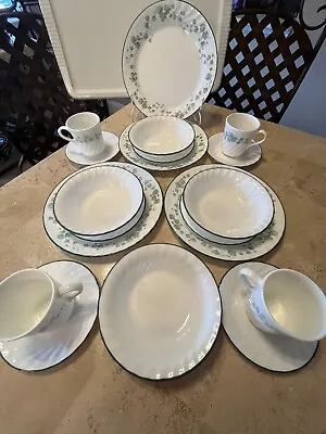 $79.95 • Buy Corelle Callaway Ivy Dinnerware Place Set For 4