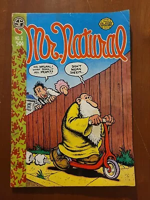 Mr. Natural #2 San Francisco Comic Book Company 1971 R Crumb 1st Printing See Pi • $15