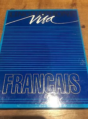 LINGUAPHONE VISA French Language Course Programme Guide 6x Cassette Set Vintage  • £13.95
