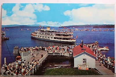 New Hampshire NH Weirs Beach Boat O Rama Mount Washington Postcard Old Vintage • $0.50