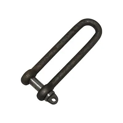 Piling Shackle Long D 1 To 5 Ton (Large Dee Lifting Screw Pin Heavy Duty) • £18.49