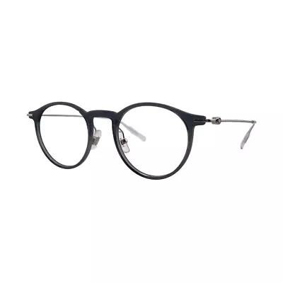 Montblanc MB0099O Gray / Silver Eyeglasses Frames 48mm 21mm 145mm - 001 • $110