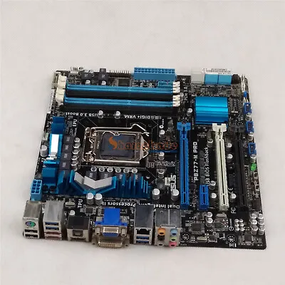 1PC FOR ASUS P8Z77-M PRO Motherboard Chipset Intel Z77 VGA DVI LGA1155 Used • $312.10
