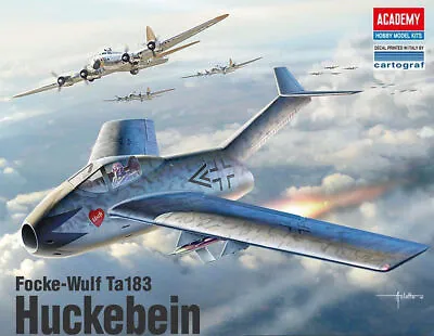 Academy 12327 Focke-Wulf Ta183 Huckebein 1/48 Scale Plastic Model Kit • $38.75