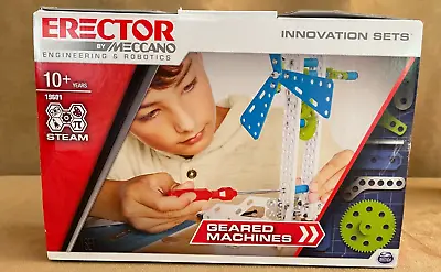 Erector Meccano Innovation Sets Geared Machines Steam 19601 New Building  • $64.91