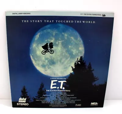 E.T. The Extra-Terrestrial (Laserdisc) - Steven Spielberg 1988 • $17.99