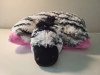 Authentic Original 2010 My Pillow Pets 11  Zebra Pink Mini Plush • $9