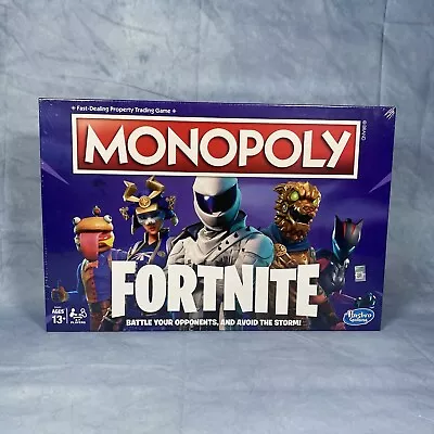 Monopoly FORTNITE Edition Board Game Hasbro 2019 FACTORY SEALED AUTHENTIC! • $19.99