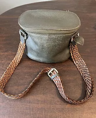 Bellini Crossbody Style Purse / Bag Vintage Green/brown Braided Strap • $29.99