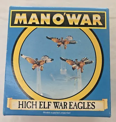 Games Workshop Man O' War High Elf War Eagles New Open Box • $50