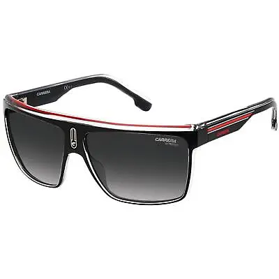 Carrera Unisex Sunglasses Dark Grey Shaded Lens Square Plastic Frame 22/N 0T4O • $39.99