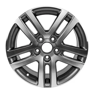 16  Alloy Wheel For Volkswagen Jetta 2005 2006 2007 2008 2009-2018 Black US • $129.99