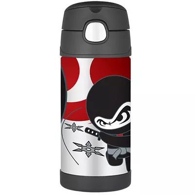 $27.99 • Buy 100% Genuine! THERMOS Funtainer 355ml Vacuum Insulated Beverage Bottle Ninja! 