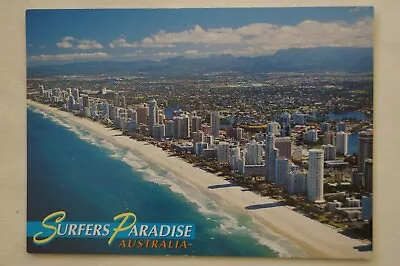 Surfers Paradise Gold Coast Queensland Australia - Collectable Postcard • $7.95