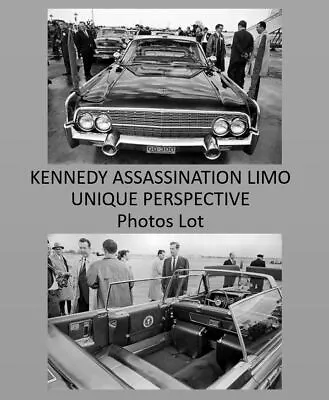 $5.98 • Buy Unique John F Kennedy Dallas Limousine PHOTO Lot Assassination,JFK 2 Limo PHOTOS
