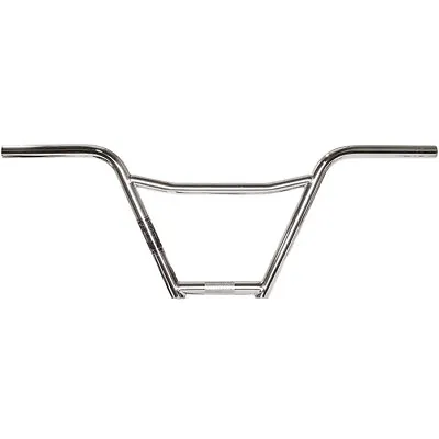 VOLUME BMX MAD DOG 4pc HANDLEBAR BARS CHROME POLISHED CHROMOLY • $99.95