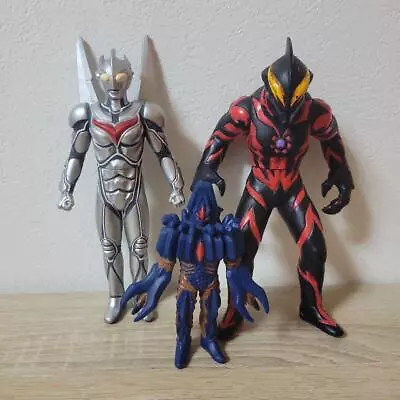 Ultraman Soft Vinyl Figure Noah Belial Ultra Kaiju Tsuburaya Pro Movie Lot 3 • $130.31