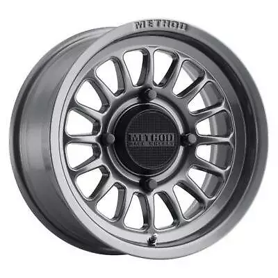 Method Race MR411 UTV Bead Grip 15x7 4x156 +38et 132 Gloss Titanium Wheel • $199