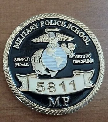 Marine Corps Detachment USMC Military Police MP School 5811 Challenge Coin • $20