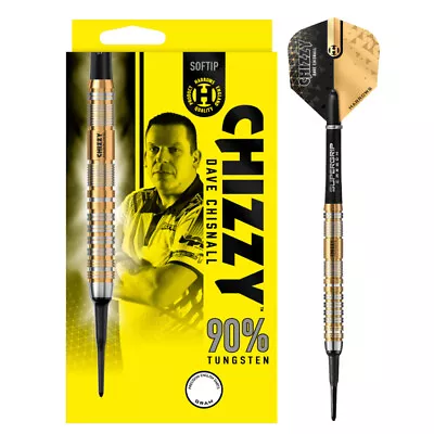 Harrows Darts Dave Chizzy Chisnall 90% Tungsten 18g (Soft Dart) Dart Arrow NEW • £51.84