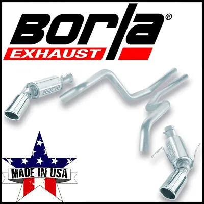 Borla S-Type Cat-Back Exhaust System Fit 05-09 Ford Mustang GT 4.6L / GT500 5.4L • $877.99