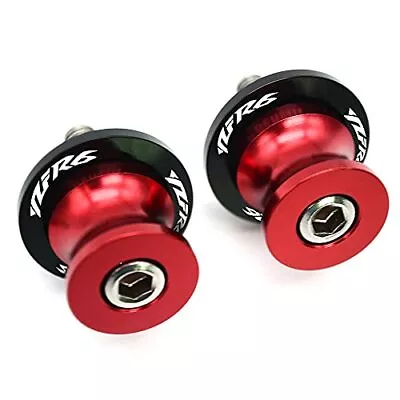 Motorcycle Accessories Swingarm Spools Slider Stand Screws For Yamaha YZF R6 Red • $0.01