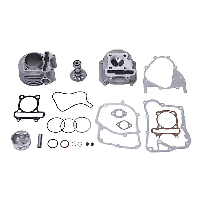 180cc 61mm Big Bore Cylinder+Head Kit For GY6 125cc 150cc Scooter ATV Moped USA • $73.74