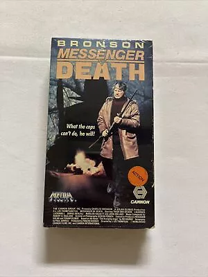 1988 MESSENGER OF DEATH VHS Tape COMPLETE/TESTED SEE PHOTOS (VHS12 • $15.19