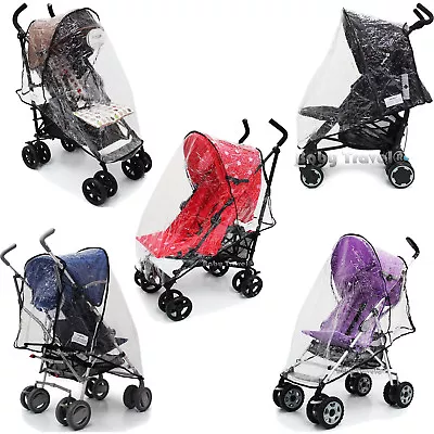 £12.95 • Buy Baby Stroller Rain Cover To Fit My Babiie, Chicco, Maclaren And So Many More!
