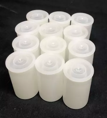 $5 • Buy 35mm Caliber Plastic Film Canisters-12 Canisters (Clear)