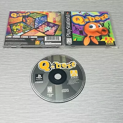 Qbert (Sony PlayStation 1 1999) PS1 Complete And Tested • $10.97