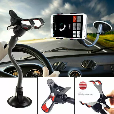 Car AUTO ACCESSORIES Rotating Phone Windshield Stand GPS Holder Universal 360° • $8.99