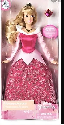 £24.99 • Buy 2021 Disney Store Princess Aurora Classic Girls Doll Sleeping Beauty & Ring New