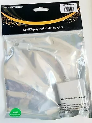 Display Port To DVI Adapter  Brand NEW MacBook Pro Thunderbolt  • $6.15