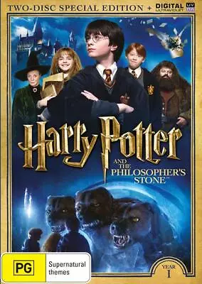 $9.60 • Buy HARRY POTTER And The PHILOSOPHER'S STONE DVD YEAR 1 2-DISCS SPECIAL BRAND NEW R4