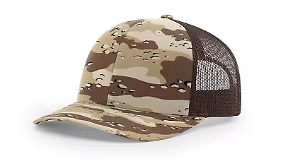 Richardson 112 Adjustable Snackback Trucker Hat OSFM Blank Mesh Back 135 Colors • $13.75