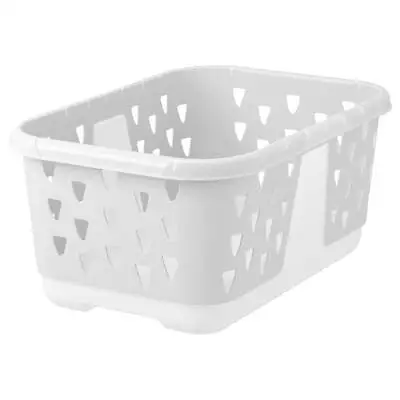 36L Laundry Basket Large Flexible Clothes Folding Hamper Bag Storage Bin Handle • £11.99