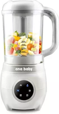 Baby Food Steamer & Blender: Steam Blend Defrost & Reheat And Sterilise! • £49