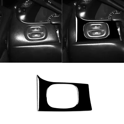 Glossy Piano Black Dashboard Headlight Switch Button Cover For Corvette C5 98-04 • $7.99
