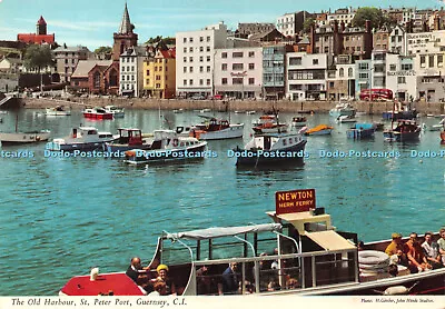 D037223 Guernsey. C. I. St. Peter Port. The Old Harbour. John Hinde • $12.75