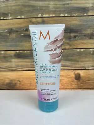 MoroccanOil Color Depositing Mask ROSE GOLD Color Conditioning Treatment 6.7 Oz • $18.99