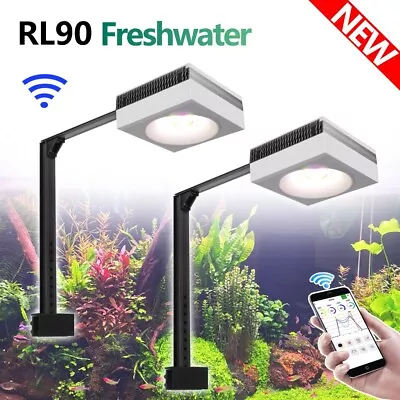 2PCS PopBloom RL90 WiFi Aquarium Lighting Full Spectrum Plant Fish Tank LED Lamp • $560.99
