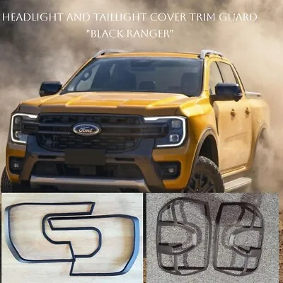 FORD Ranger Next Gen RT WT XLT 2022 23 Headlight And Taillight Cover Trim Guard • $75
