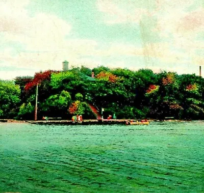 Riverside Park From Water Milwaukee Wisconsin WI 1907 Vtg Postcard  • $3.95