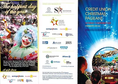 T0759 Australia SA 2010 Christmas Pageant Brochure • $3.98