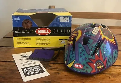 Vintage Retro Childs Bicycle Helmet New Old Stock With Box Dated 1995 • $49.99