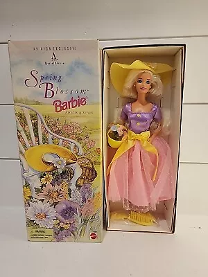 1995 “SPRING BLOSSOM BARBIE” Avon Exclusive 1st In Series In Original Box #15201 • $3.99